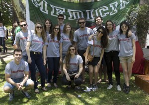 Alunos do nível I de Medicina 