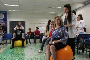 Atividades especiais estão sendo oferecidas para os acompanhantes dos alunos no prédio B5/LCI. Foto: Gabriela Schlotefeldt