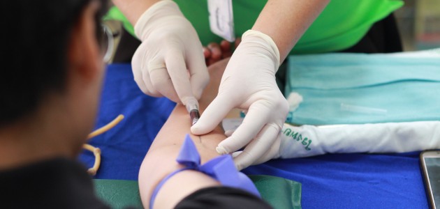 Doação de sangue: um trabalho de sensibilização